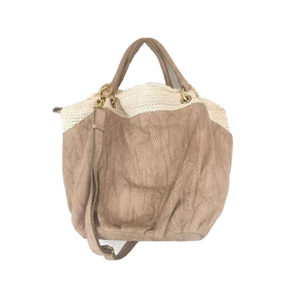 Jenrigo Snakeskin Embossed Italian Leather Bag